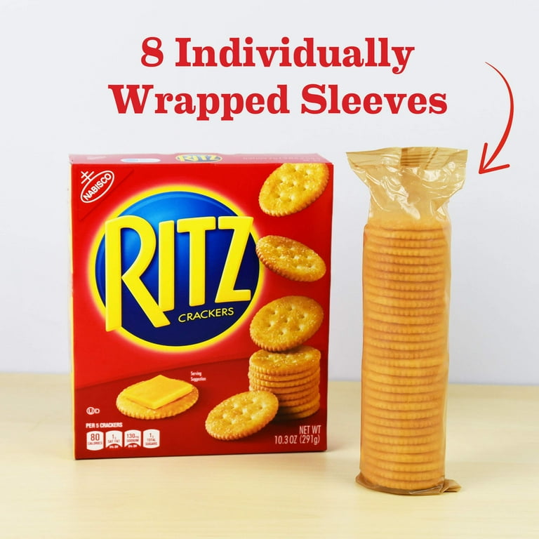 Ritz Original Buttery Round Snack Crackers, 13.7 Oz Pack - Walmart.com