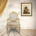 thumbnail image 3 of Vintage Apple Collection 11x14 Gold Ornate Wood Framed with Double Matting Museum Art Print Titled - Mermaid, 3 of 4