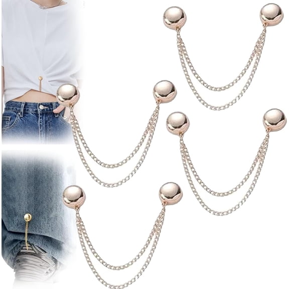 Multi-Function Magnetic Clothing Clips,Secure Hold, No Pins Required, for Women Clothes Sleeves Pants Hijabs Hats Scarfs