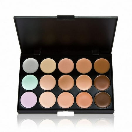 concealer contour caroj palette brush foundation makeup cream