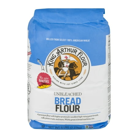 King Arthur Flour Unbleached Bread Flour, 5.0 LB - Walmart.com