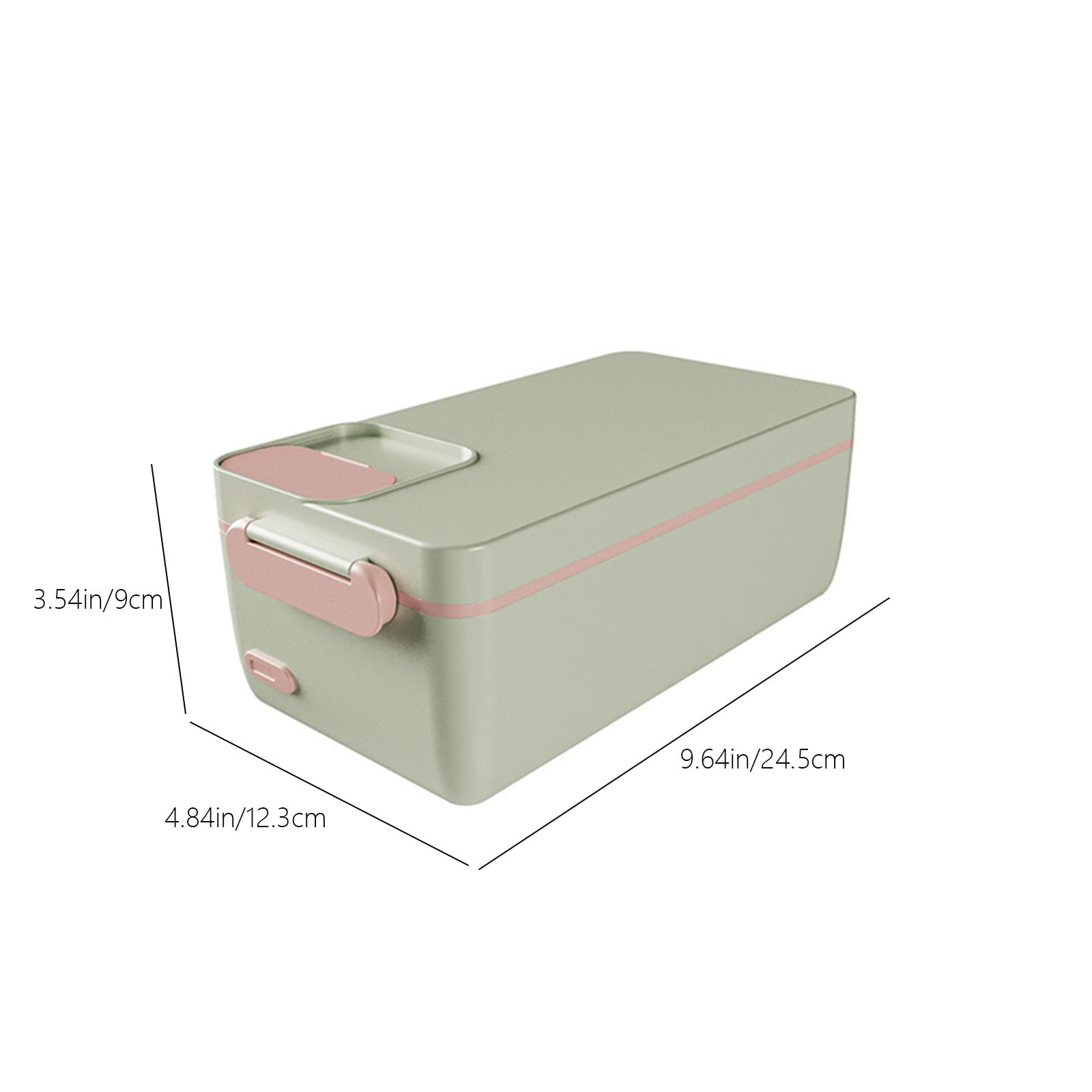Charging Hot Rice Box Bento Box Stainless Steel Detachable Inner Container Outdoor Camping Insulated Lunch Box