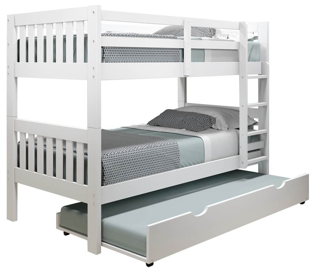 Twin Mission Bunk Bed With Trundle, Bjs Bunk Bed With Trundle Instructions