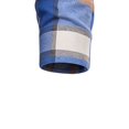 thumbnail image 6 of Axiiglly Flannel Shirt for Men, Plaid Long Sleeve Button Down Drawstring Hooded Sweatshirts with Pockets, Casual Loose Fitted Travel Work Hooded Jackets, 6 of 6