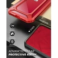 thumbnail image 4 of SUPCASE Unicorn Beetle EXO Series Case for iPhone SE 2nd Generation (2020), Premium Hybrid Protective Clear Bumper Case for iPhone SE /7/8 (Red), 4 of 8