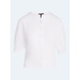 thumbnail image 5 of Scoop Women's and Women's Plus Ribbed Cardigan Sweater, Sizes XS-4X, 5 of 5