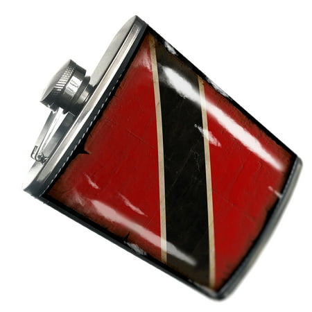 

NEONBLOND Flask Trinidad and Tobago Flag with a vintage look