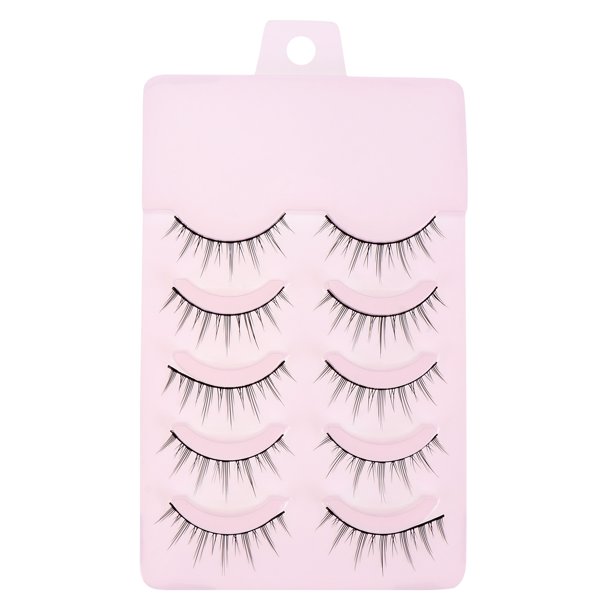 5 pares naturales falsas pestañas mujeres belleza pestañas falsas maquillaje pestañas falsas