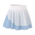 thumbnail image 4 of Girls Color‑block Pleated Tennis Skirt with Shorts High Waist Sports Skorts for School Activities Casual Daily Wear 3-4Y, 4 of 9