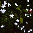 thumbnail image 3 of Morttic Solar String Lights Outdoor, Solar Powered Star String Lights, 23ft 50LED 8 Modes Waterproof Christmas String Lights for Gardens Patio Landscape Xmas Tree Decorations (Cool White), 3 of 17