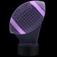 thumbnail image 1 of unbranded De 3D LED Con Control De Color Para Y Ambiente, 1 of 8