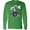 Kelly Green, variant on Halloween Trick or Treating Cute Grim Reaper Long Sleeve T-Shirt