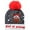 1 Pack-M18123, variant on SSLR Adult Christmas Hat Ugly Christmas Beanie Hat Knitted Cap Pompom Holiday Cuffed Funny Warm Hat
