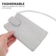 thumbnail image 3 of unbranded Clutch Plateado Con Pedrería Para Mujer De Para Fiesta Y, 3 of 8