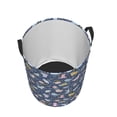 thumbnail image 2 of KLL Cute Baby Animals Waterproof Foldable Laundry Hamper Bucket with Handles for Storage Bin,Kids Room,Home Organizer (Small ), 2 of 7