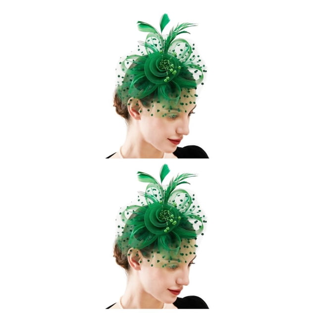 Minnieouse Tocado de boda con flor para el pelo, mano de obra exquisita, estilo Retro, fiesta, compromiso, malla, Clip, colgante para la cabeza Type6 NO6