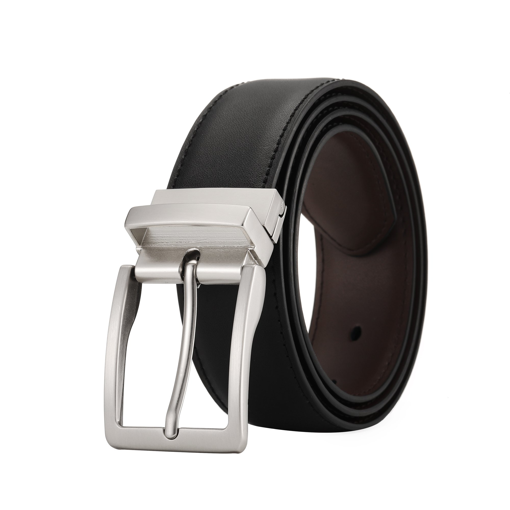 Genuine Leather Dress Belts For Men - Mens Belt For Suits, Jeans