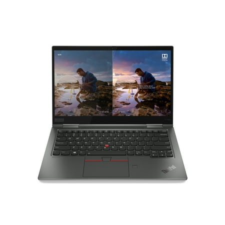 Lenovo ThinkPad X1 Yoga Gen 5 20UB001LUS 14" Touchscreen 2 in 1 Notebook - Intel Core i7-10510U - 8GB - 256GB SSD - Intel UHD Graphics - Windows 10 Pro - Iron Gray