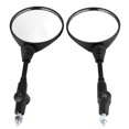 thumbnail image 2 of 2pcs Motorcycle Modified Folding Rearview Mirror Round Side Mirrors For Kawasaki Klx250 Kl250, 2 of 5