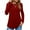 Claret, variant on JYLFC Womens Crew Neck Tunic T-Shirts Long Shirts Long Sleeve Tops, Black L