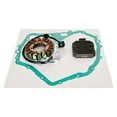 thumbnail image 1 of Magneto Stator + Voltage Rectifier + Gasket For Suzuki LTF 400F King Quad 00-17, 1 of 9