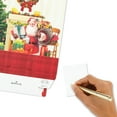 Hallmark Paper Wonder Displayable Pop Up Christmas Card (Vintage Santa