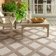 thumbnail image 2 of SAFAVIEH Martha Stewart Global Diamond Indoor/Outdoor Area Rug, Beige/Brown, 8' x 10', 2 of 7