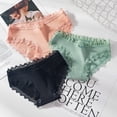 thumbnail image 2 of Ropa interior para mujer, ropa interior para niñas, ropa interior sexi de encaje, ropa interior con lazo, bragas triangulares transpirables, 2 of 4