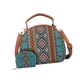 thumbnail image 5 of Bolso de patrón bohemio para de las mujeres bolso de hombro portátil para la playa Verde, 5 of 8
