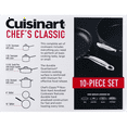 thumbnail image 5 of Cuisinart Chef's Classic 10 Piece Nonstick Hard Anodized Cookware Set, Gray, 5 of 5