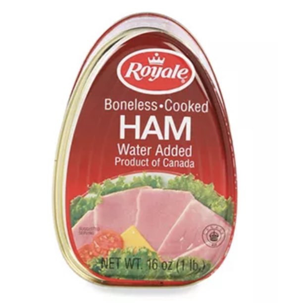 Royale Canadian Boneless Cooked Ham 1 Lb. (16 Oz.)