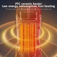 thumbnail image 4 of Tupukom Space Heater for Home,Heater Shaking Fan Heater Household Heater Multi-function Ceramic Fan Heater,Fast Safety Energy Efficient Heater,Heater Fan for Office Bedroom Home, 4 of 7