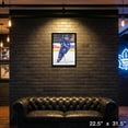thumbnail image 5 of Auston Matthews Framed 20x29 Canvas Maple Leafs Action-V, 5 of 5