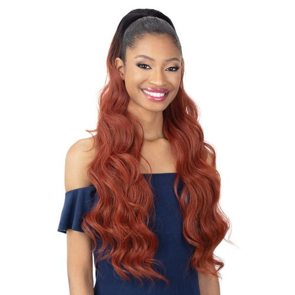 Shake N GO Organique Drawstring Ponytail - LOOSE DEEP 28 (Color:OT30)