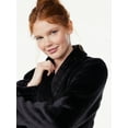 thumbnail image 2 of Joyspun Women's Plush Sleep Robe, Size S to 3X, 2 of 5