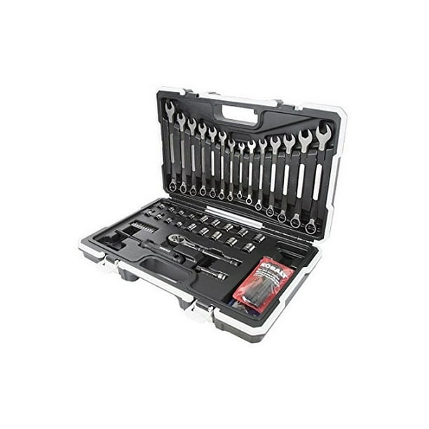 Kobalt Universal 67Piece Standard (SAE) & Metric Mechanics Tool Set w