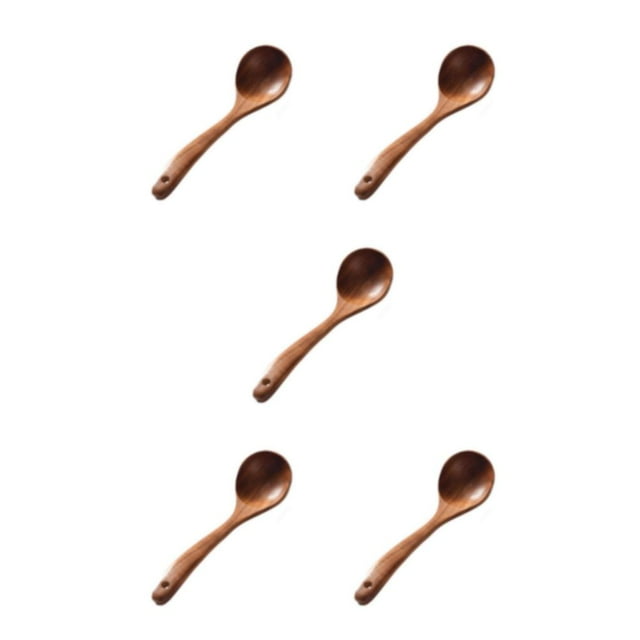 Ounissouiy Utensilios de cocina de con estilo marrón, herramientas esenciales unisex para cocinar en casa, cucharón de sopa adecuado Type2 NO2