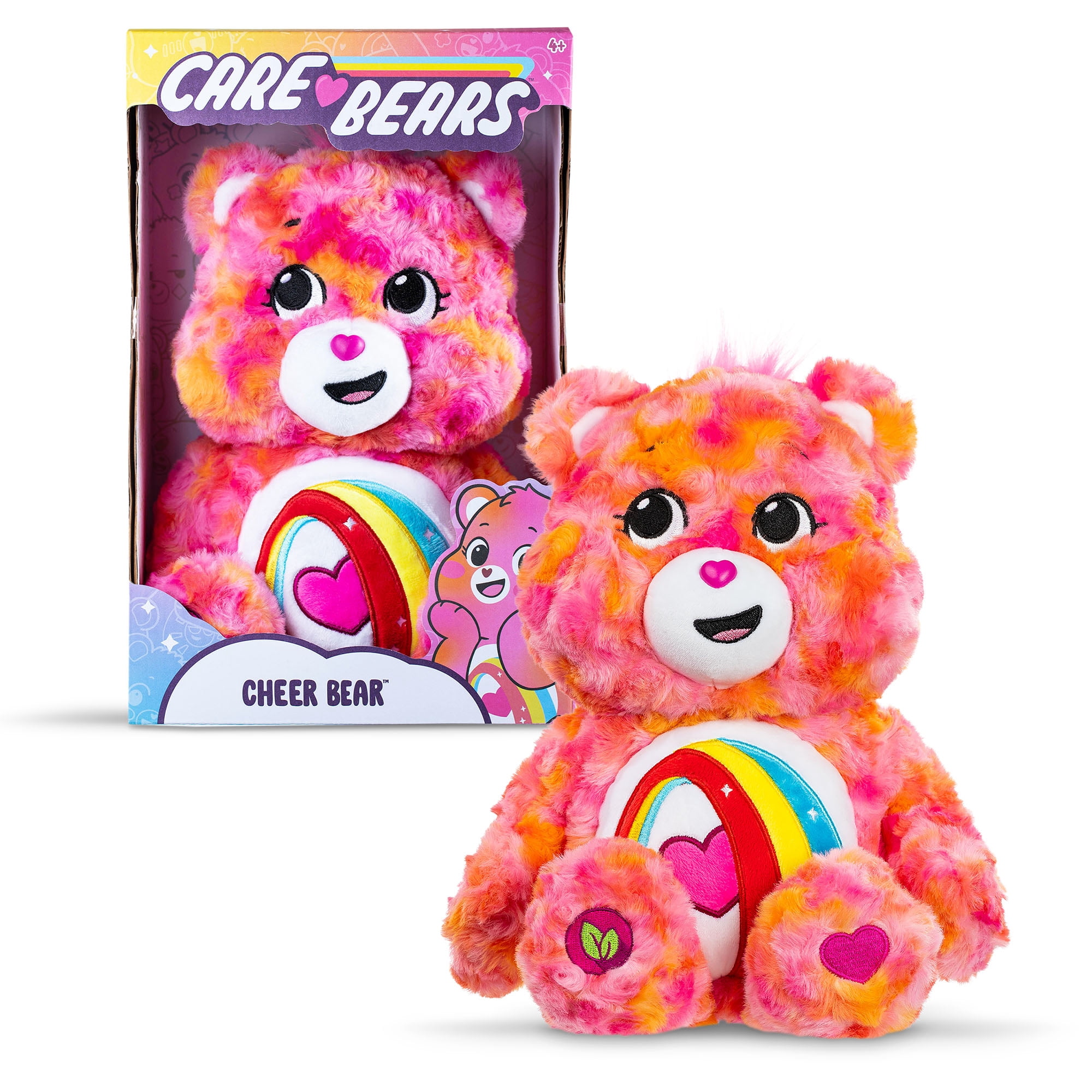 Bisounours Peluche moyenne Ours Joyeux Color Splash