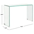 thumbnail image 2 of Safavieh Ambler Modern Glam Glass Console Table, 2 of 5