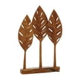 thumbnail image 3 of DecMode Teak Wood Abstract Natural Sculpture Brown, 3 of 10
