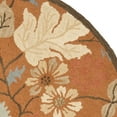 thumbnail image 2 of SAFAVIEH Blossom Charlotte Floral Area Rug, Rust/Multi, 6' x 6' Round, 2 of 4
