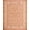 Orange, Pattern 2, variant on ODIKA 4'x6' Machine Washable Non-Slip Area Rug, Southwestern Geometric Cascade High Traffic Rug, Beige, 246342