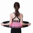 thumbnail image 4 of Adjustable Dual Pull Lumbar Lower Back Belt For Pain Relief Injury Preventionyellow, 4 of 5