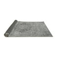 thumbnail image 2 of Ahgly Company Indoor Square Abstract Gray Modern Area Rugs, 4' Square, 2 of 4