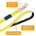 thumbnail image 4 of Mango acolchado Leash Vivifying, impermeable, 10 m de largo, amarillo, 4 of 8