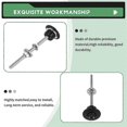 thumbnail image 5 of Quick Release Latch License Plate Lock Clip 1.25 Inch Diameter Aluminum Alloy Car Hood Pins Lock Cli, 5 of 5