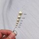 thumbnail image 4 of Alrededor de 250 Uds. De perlas de cristal de marfil de 10mm, cuentas espaciadoras sueltas redondas para manualidades Diy, collares, pulseras, fabricación de joyas, 4 of 4