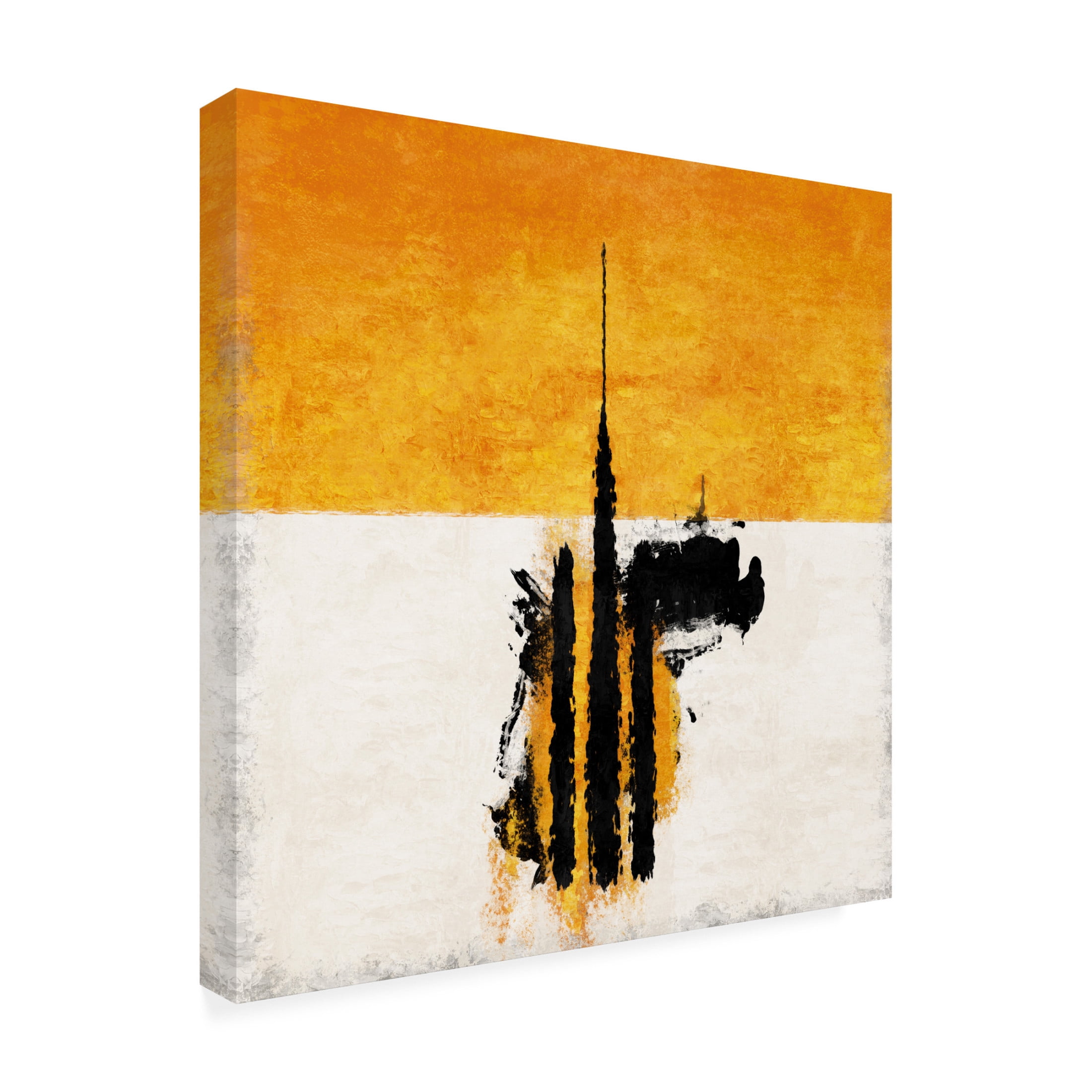 Trademark Fine Art Emel Tunaboylu Sari Canvas Wall Art