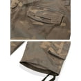 thumbnail image 7 of TRGPSG Men's Cargo Shorts,11" Inseam,Comfort Cargo Style with 6 Pockets,Casual Cotton Durability Work Shorts(No Belts)C34 Camo,Size 38, 7 of 7
