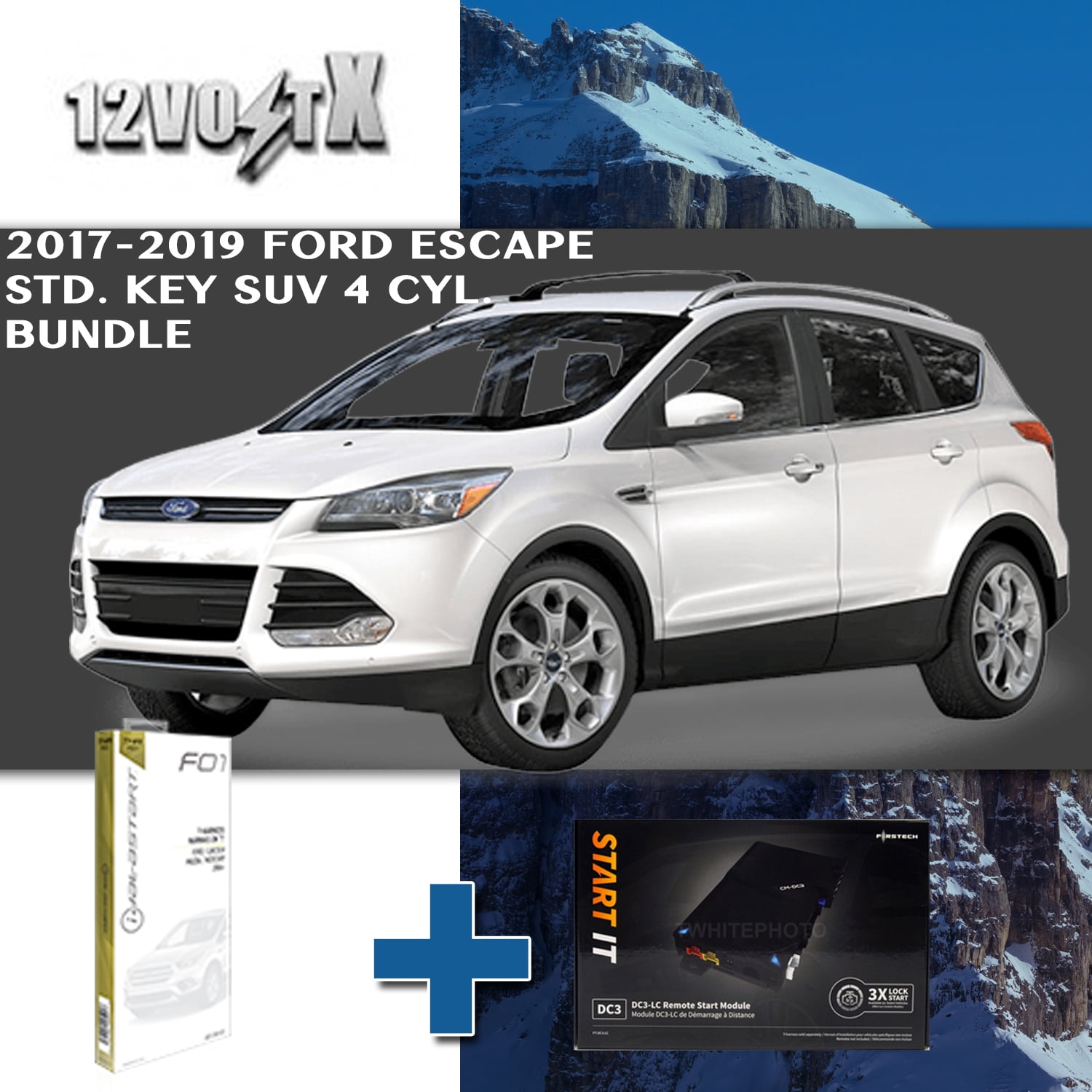 ford escape 2017 remote start